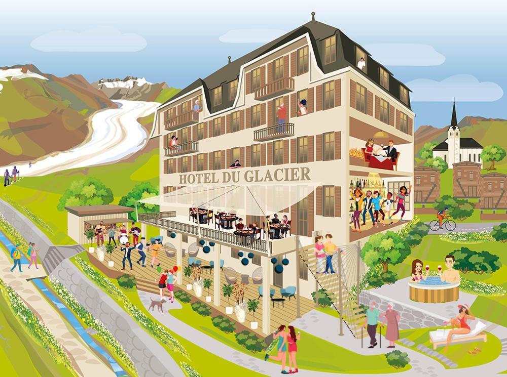 Du Glacier Boutique & Traditions Hotel فيش المظهر الخارجي الصورة